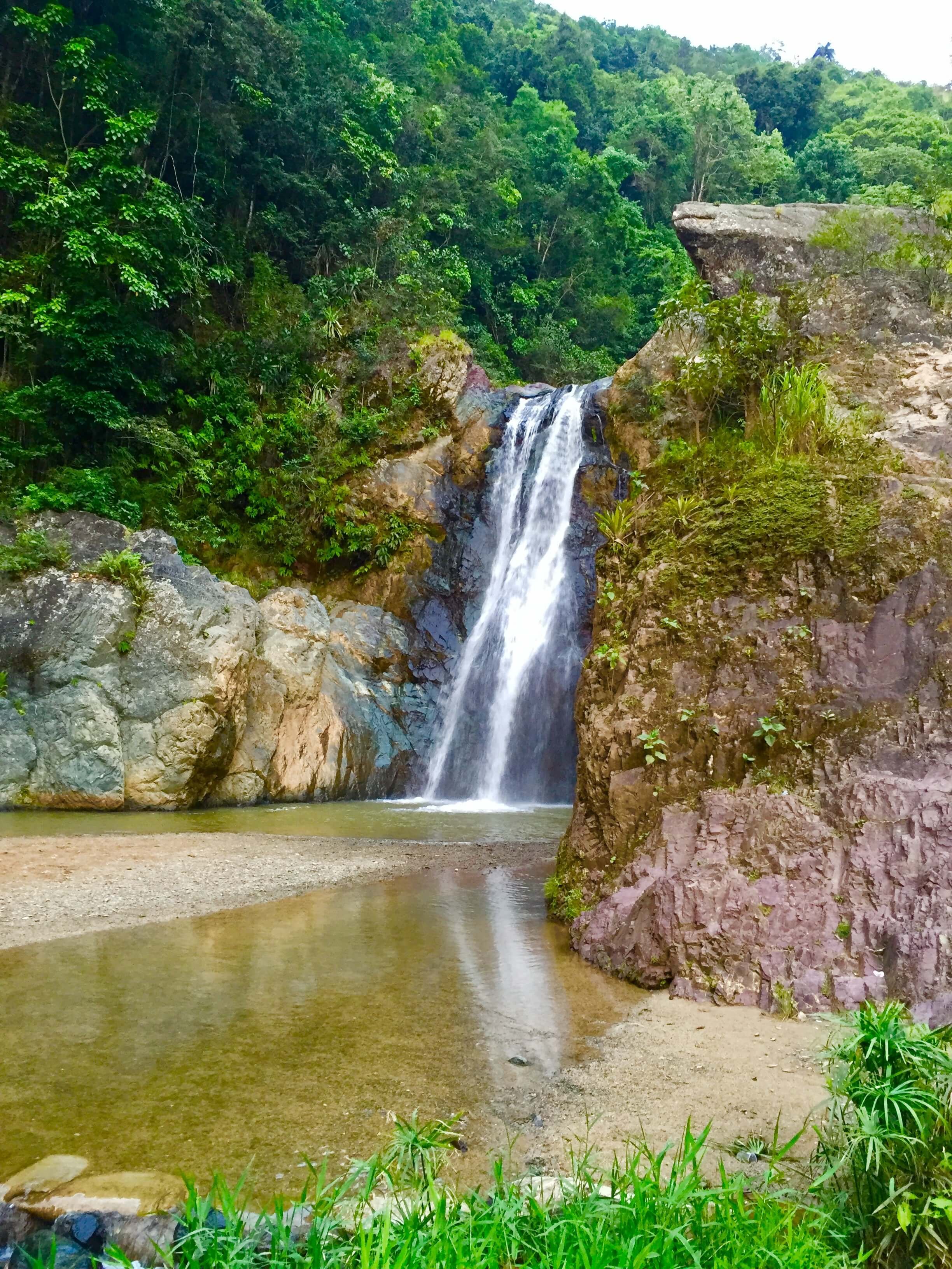 Salto (Waterfall) Baiguate near Jarabocoa, Dominican Republic