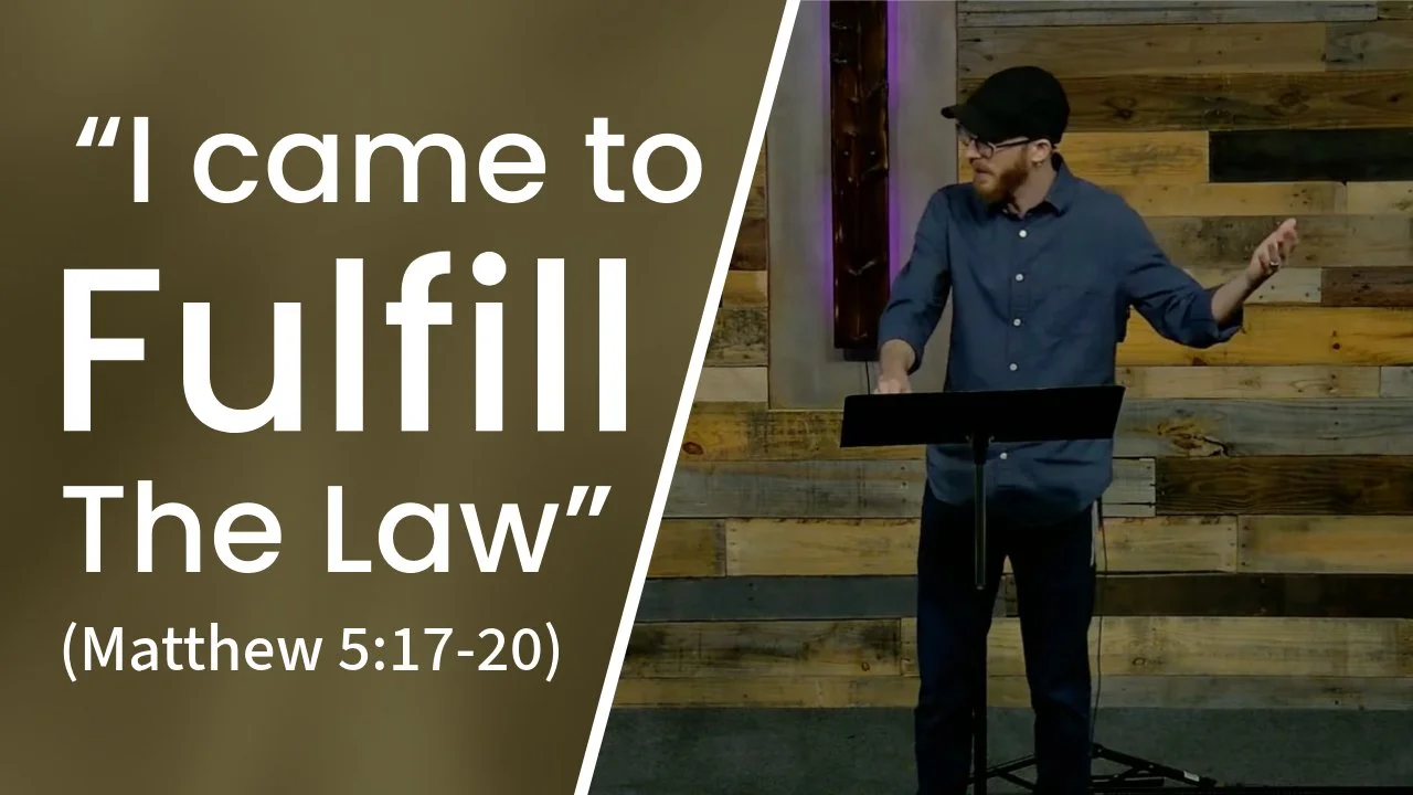 How Jesus Fulfilled the Law of Moses (Matthew 5:17-20)