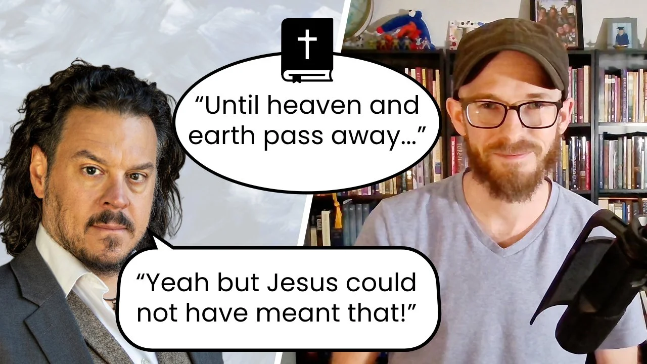 Until Heaven & Earth Pass Away, the Law of Moses Will Stay (Matthew 5:18)