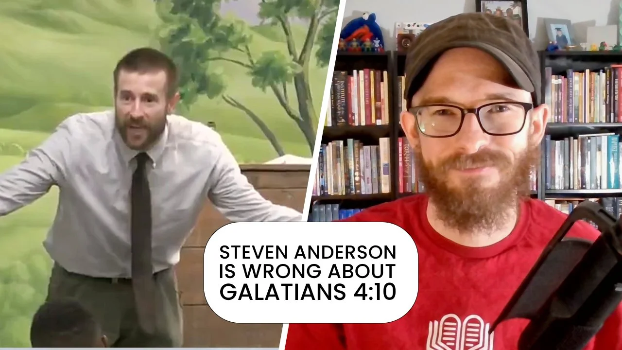 Paul Does Not Condemn the Biblical Calendar in Galatians 4:10 | A Response to Steven Anderson