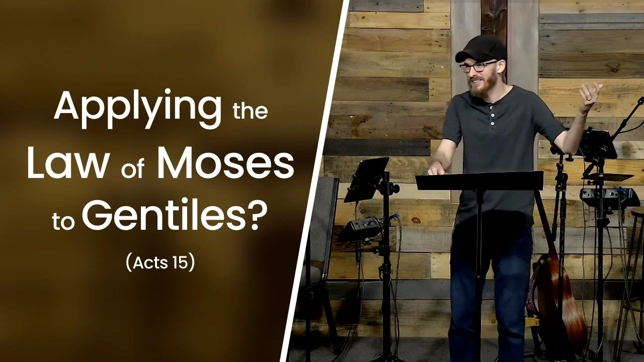 The Jerusalem Council: Applying the Torah to Gentiles (Acts 15)