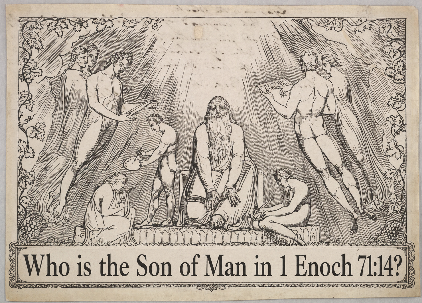 Who is the Son of Man in 1 Enoch 71:14?
