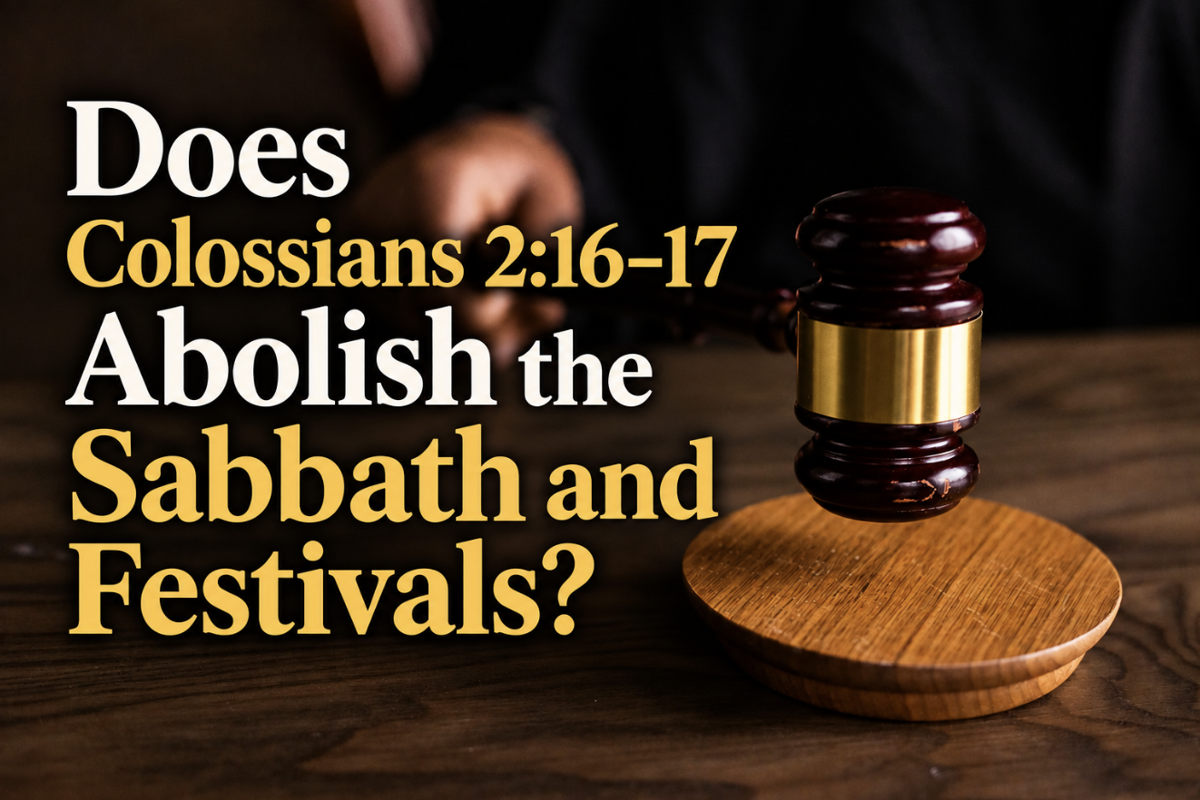 Does Colossians 2:16–17 Abolish the Sabbath and Festivals?