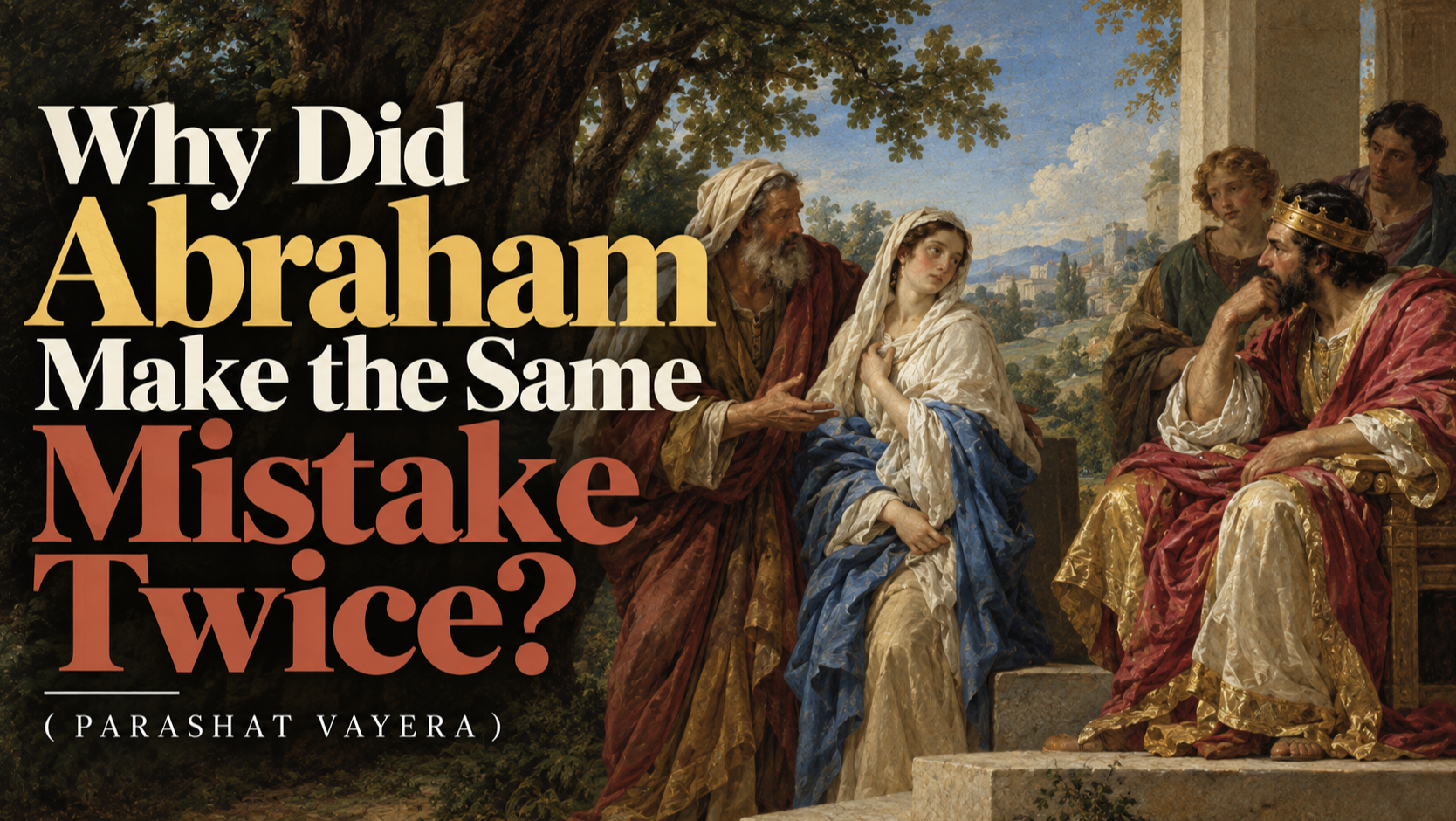 Why Did Abraham Make the Same Mistake Twice? (Parashat Vayera)