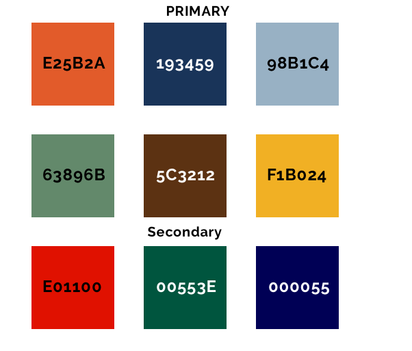 KWSP Color Palette