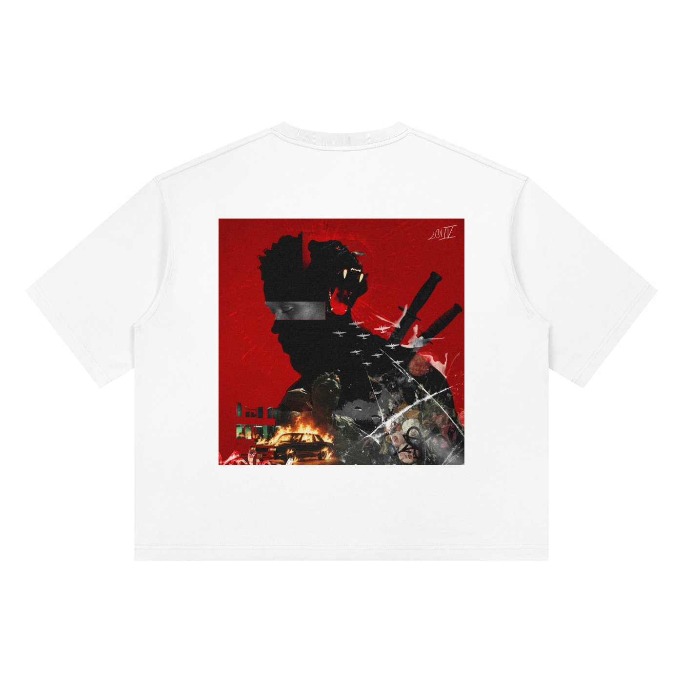 LCV4 Unisex Heavyweight Boxy T-Shirt