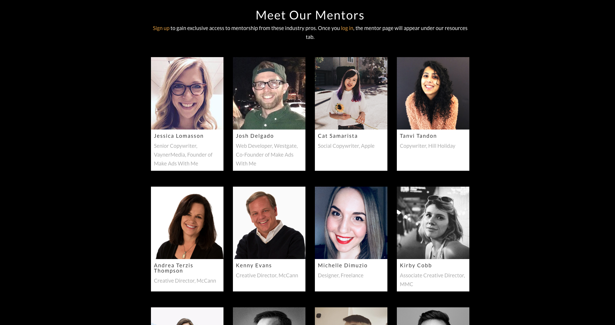 Industry pros to email for portfolio advice