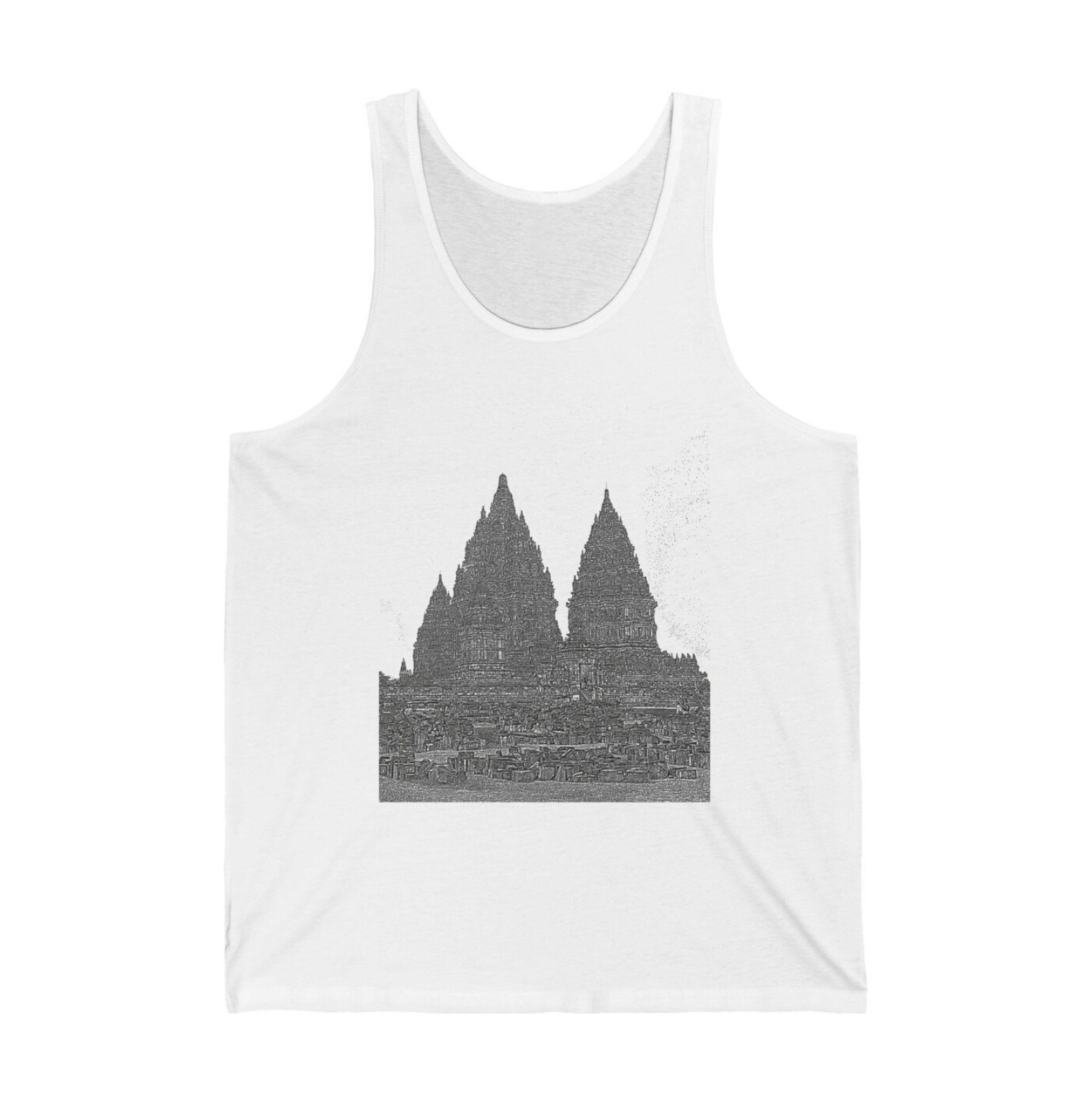 Prambanan Temple, Indonesia - Unisex Jersey Tank
