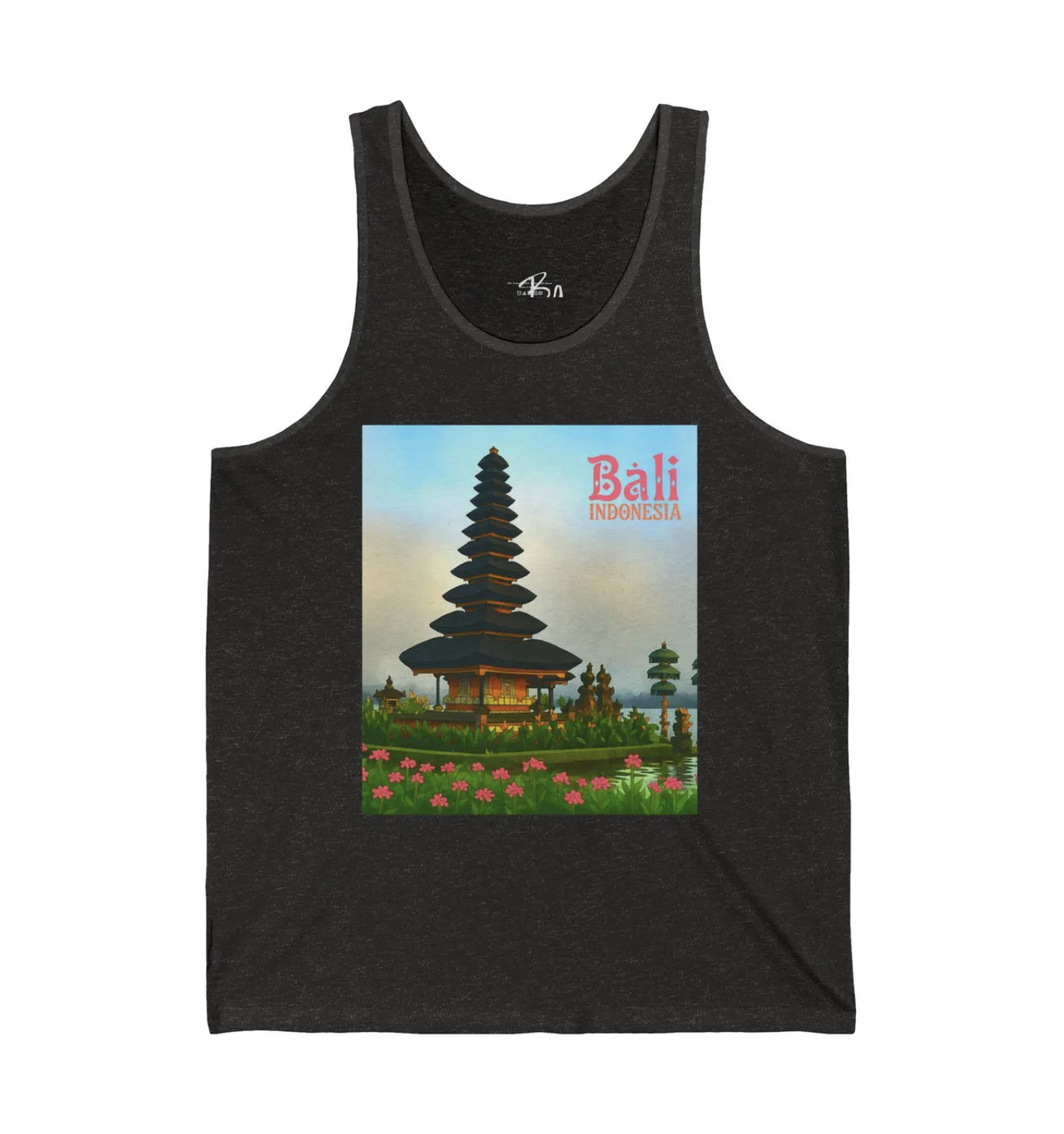 Ulun Danu Beratan Temple, Bali, Indonesia - Unisex Jersey Tank