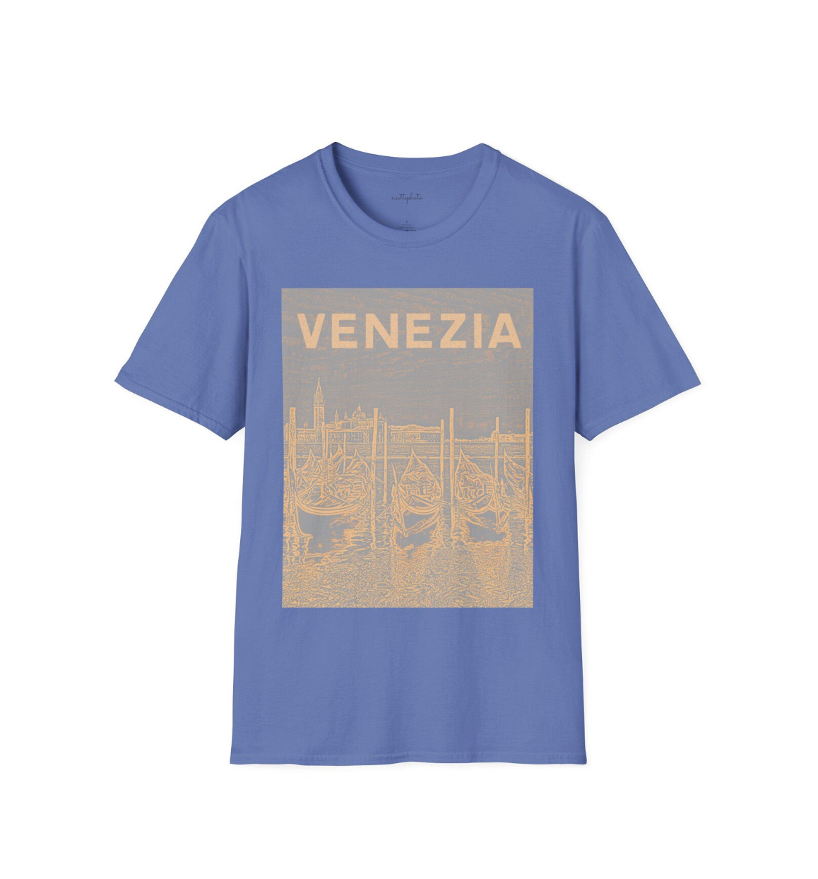 Venice, Italy - Aerial Unisex Softstyle T-Shirt