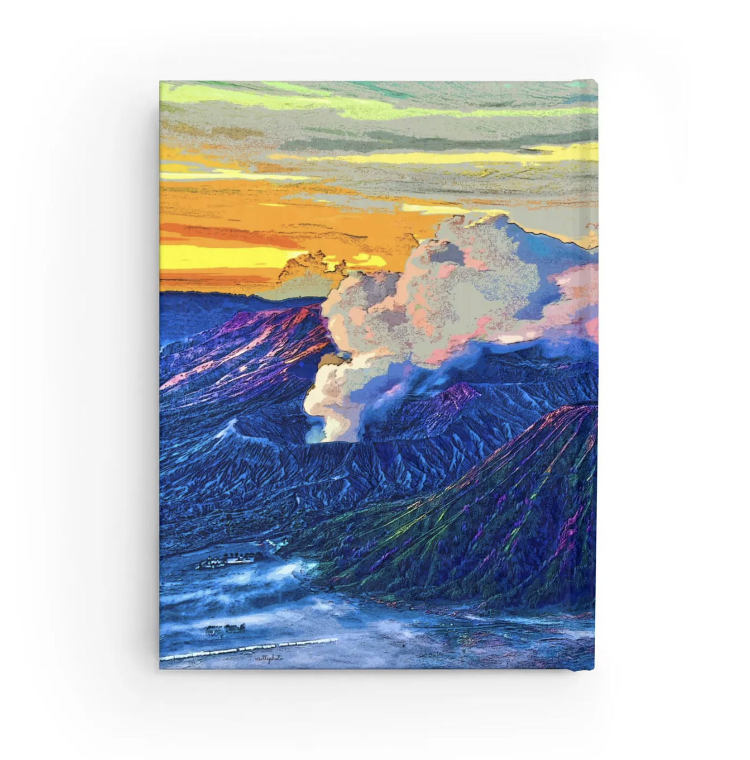 Mount Bromo, Sunrise - Indonesia - Journal - Blank