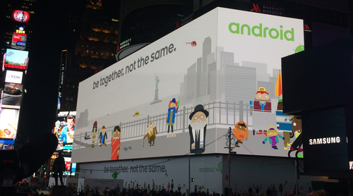 android be together not the same campaign kelli hogan