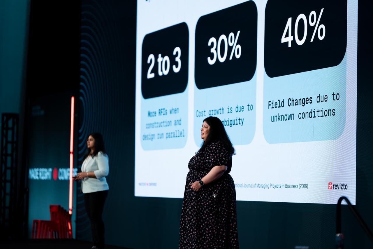   Praseedha Subramanian from DPR and Isvet Paz from HGA   