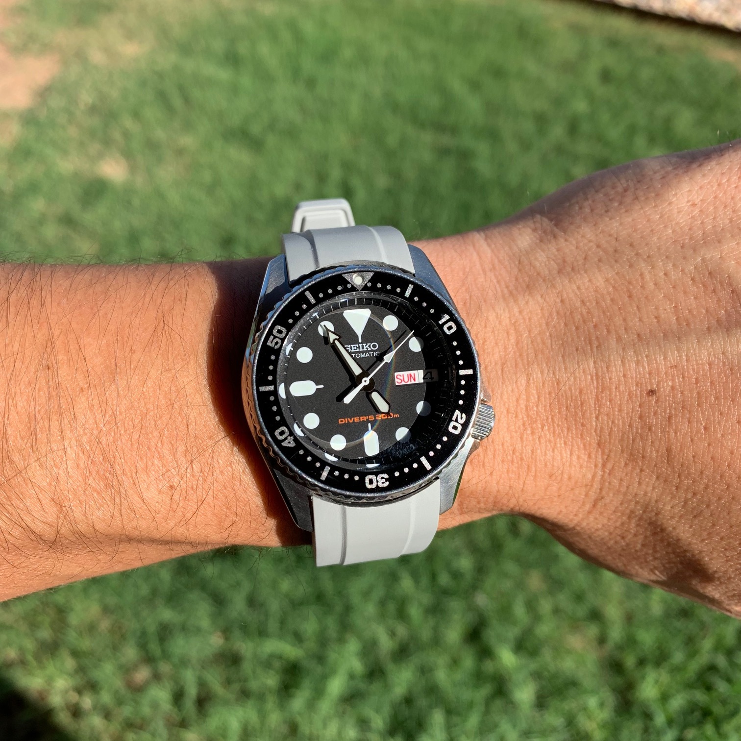 Rubber Strap Seiko Skx Stop Production Seiko Skx013 Rubber Strap