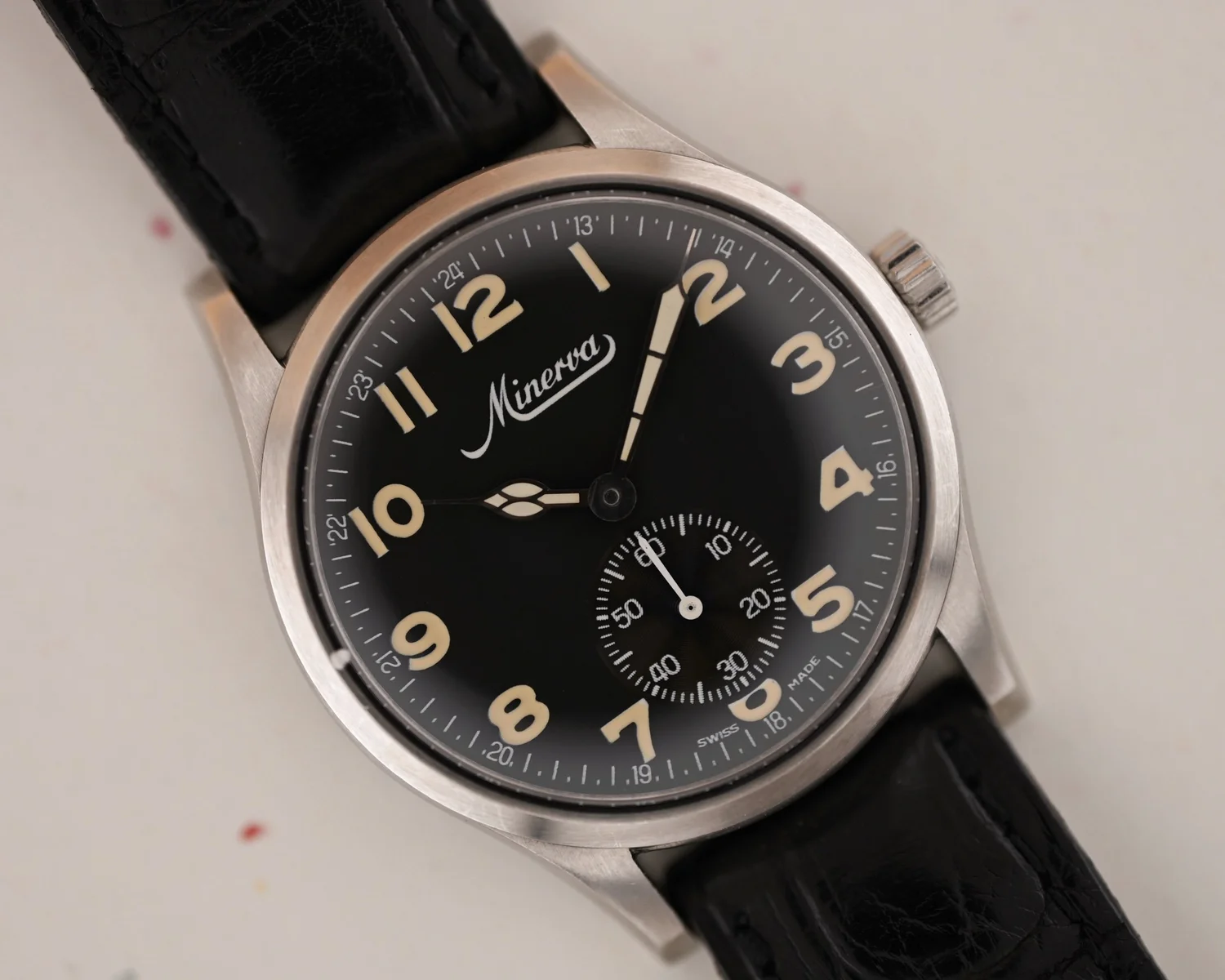 Minerva Pythagore A481 Aviation Watch For Sale — meticulist