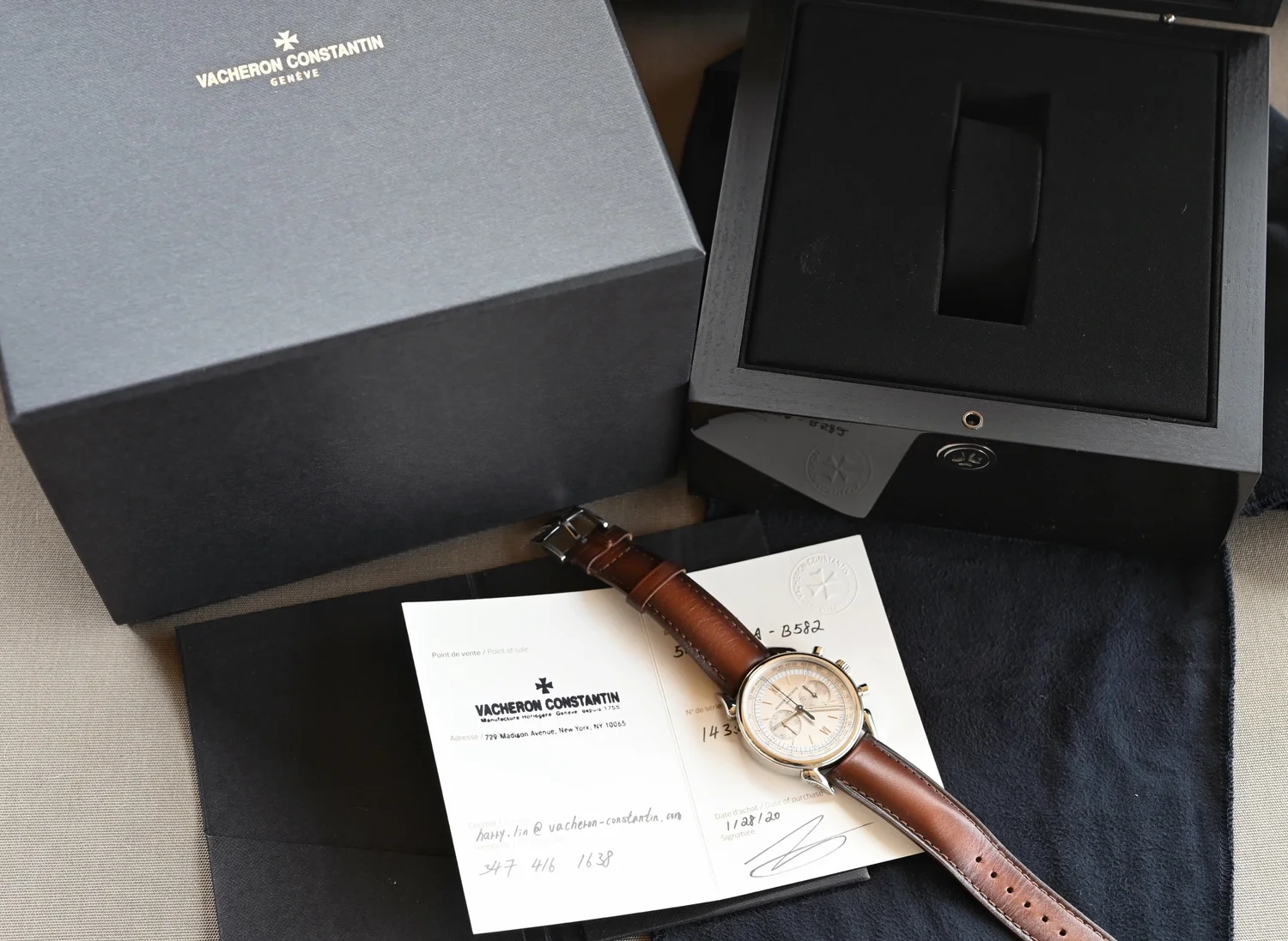 Vacheron Constantin Historiques Cornes de Vache 1955 Reference Ref