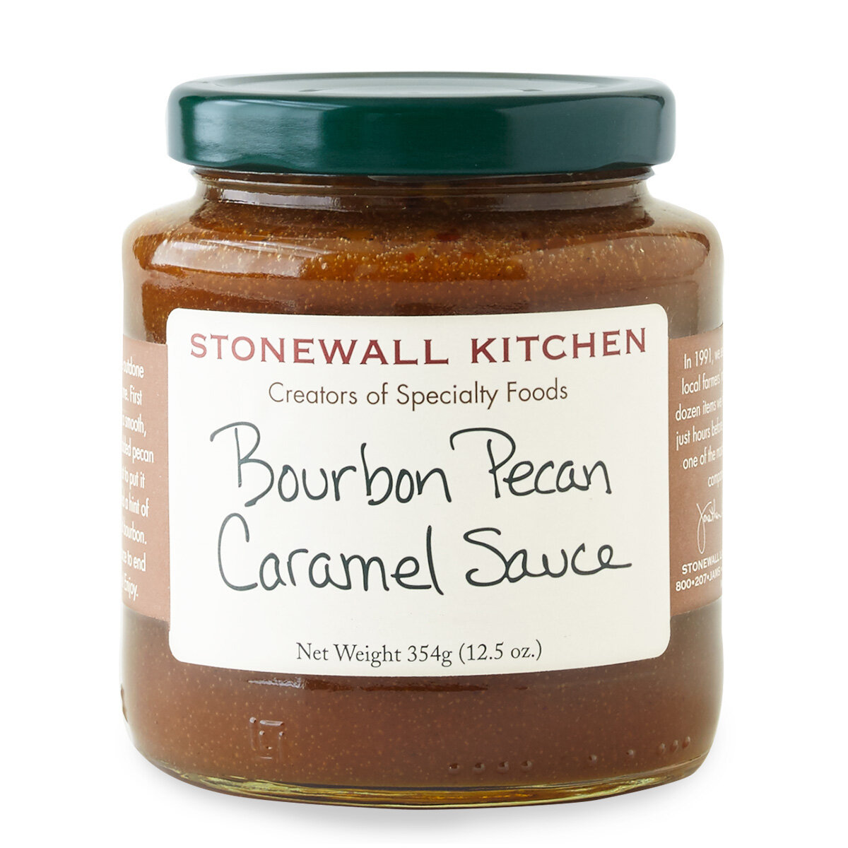 Bourbon Pecan Caramel Sauce GF
