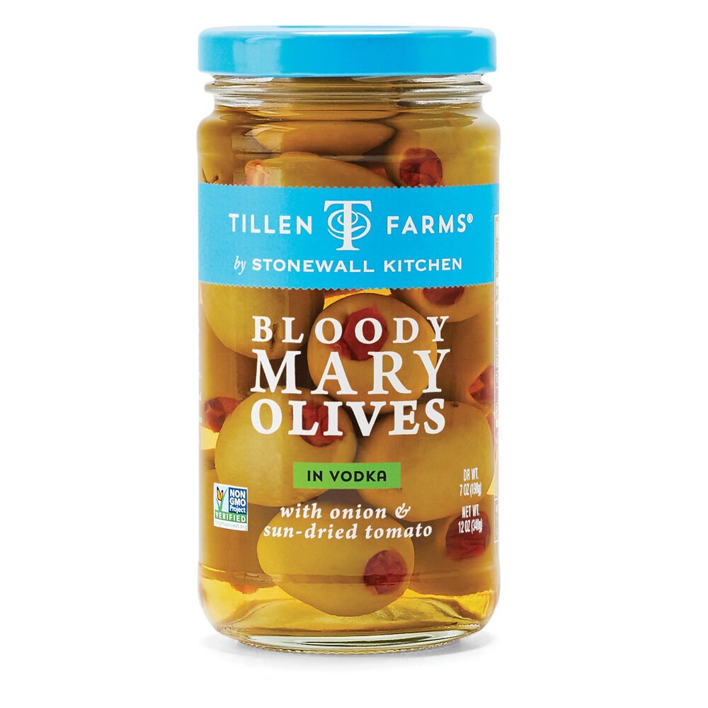 Bloody Mary Olives in Vodka