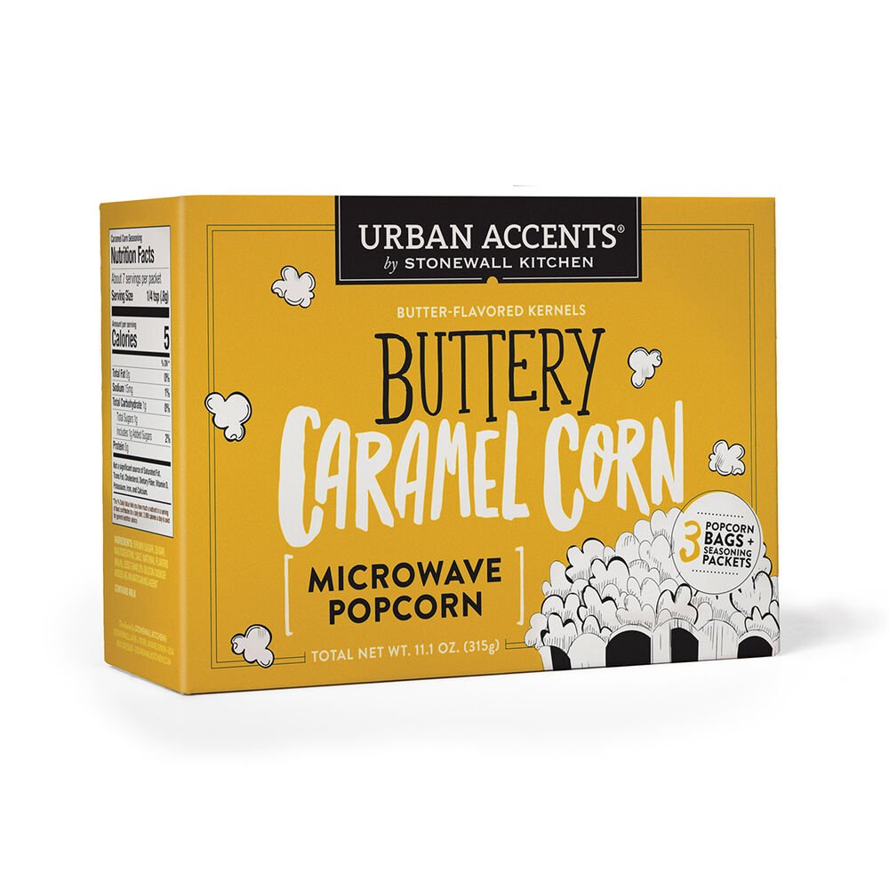 Buttery Caramel Corn Microwave Popcorn