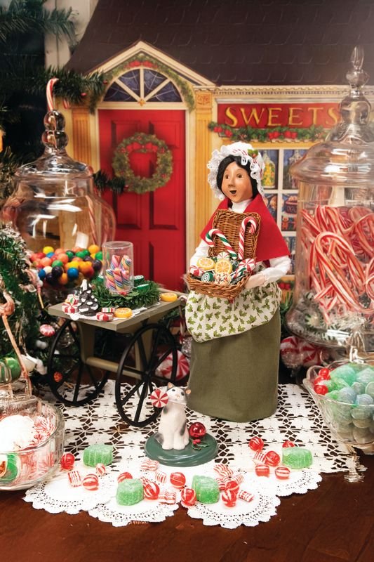 Woman Selling Sweets