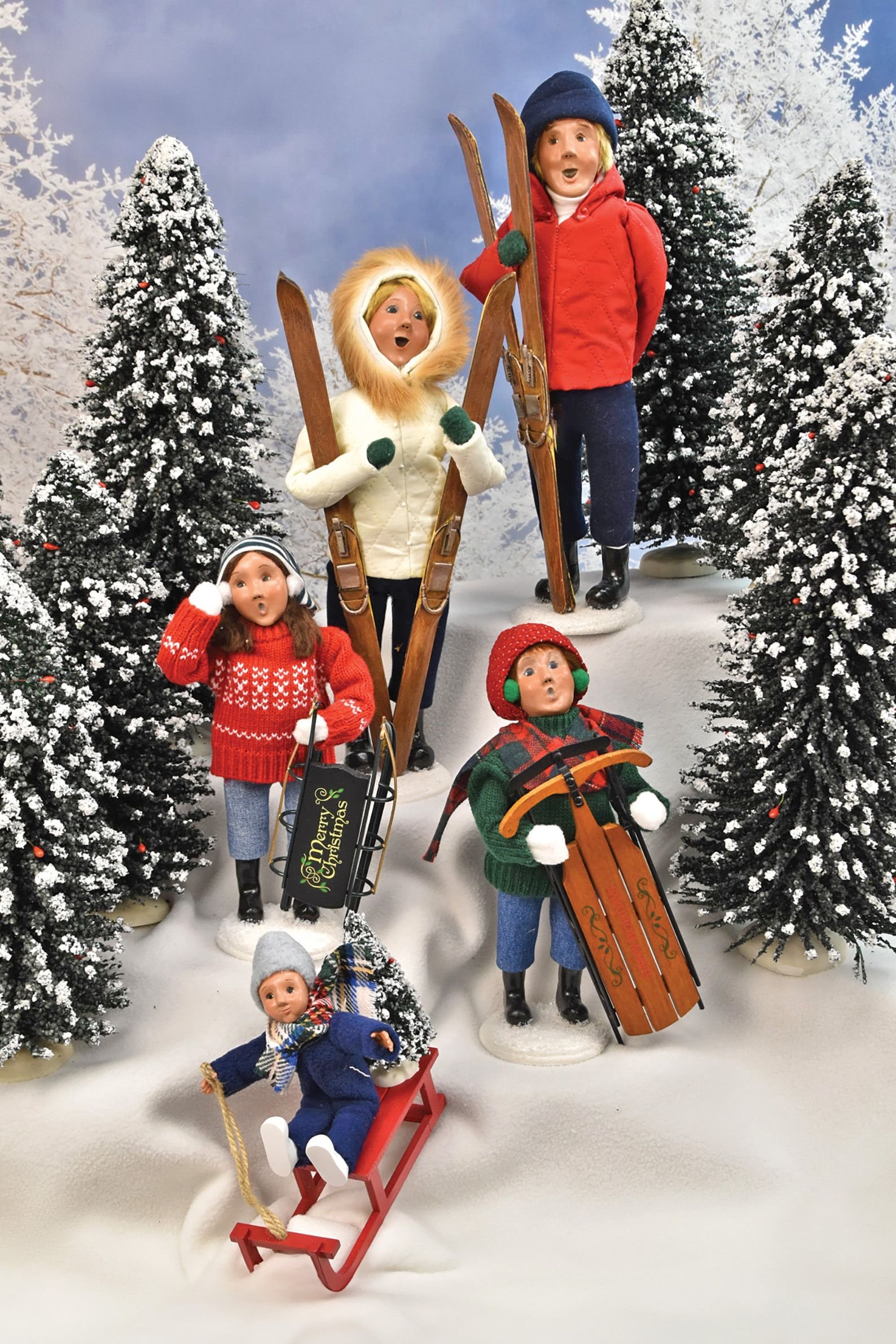 Skiing and Sledding