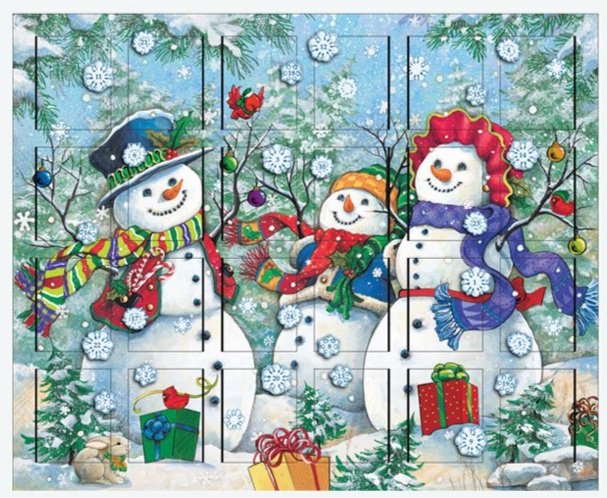Snowman Advent Calendar