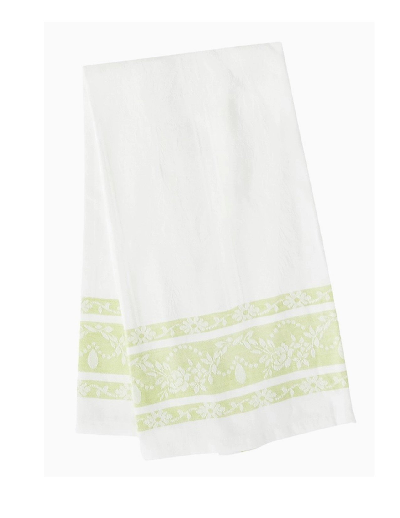 Trellis Pattern Damask Towel