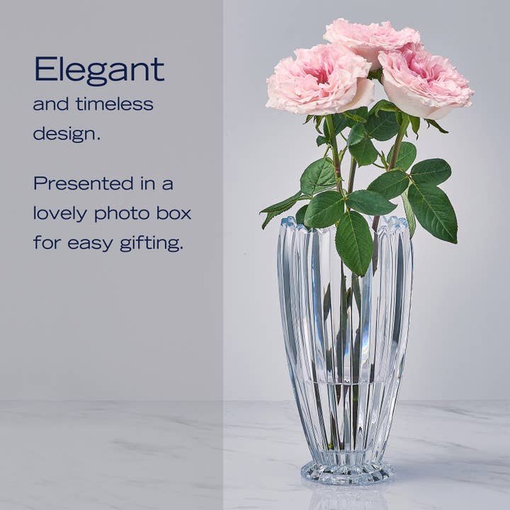 Mikasa "Estate" Lead Free Crystal Vase