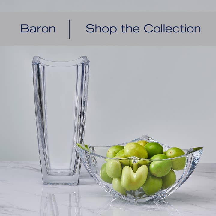 Mikasa "Baron" Lead Free Crystal Vase