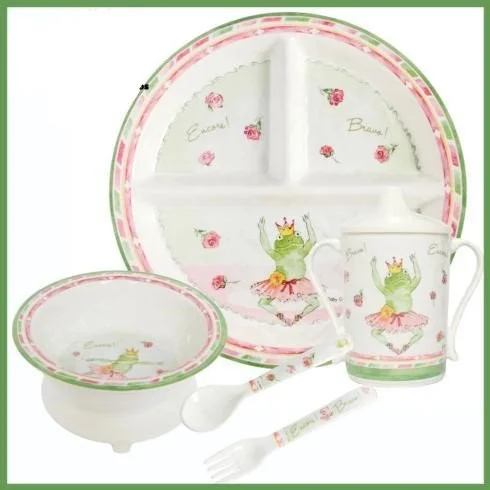 Frog Ballet Dishes