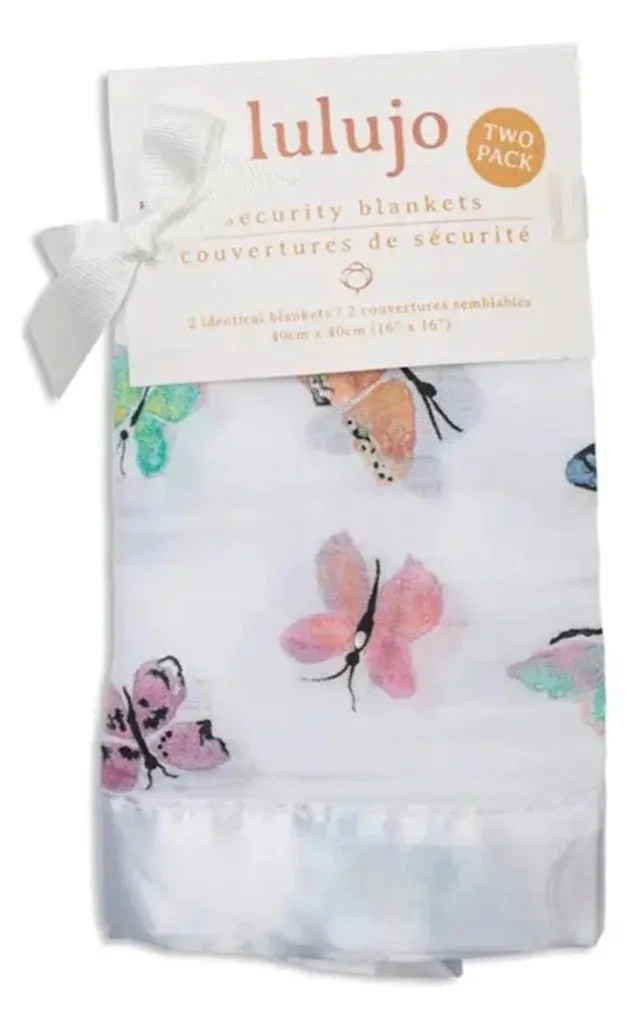 S/2 Butterfly Print Blankets