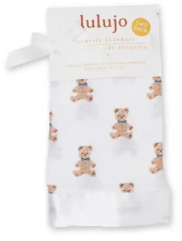 S/2 Bear Print Blankets