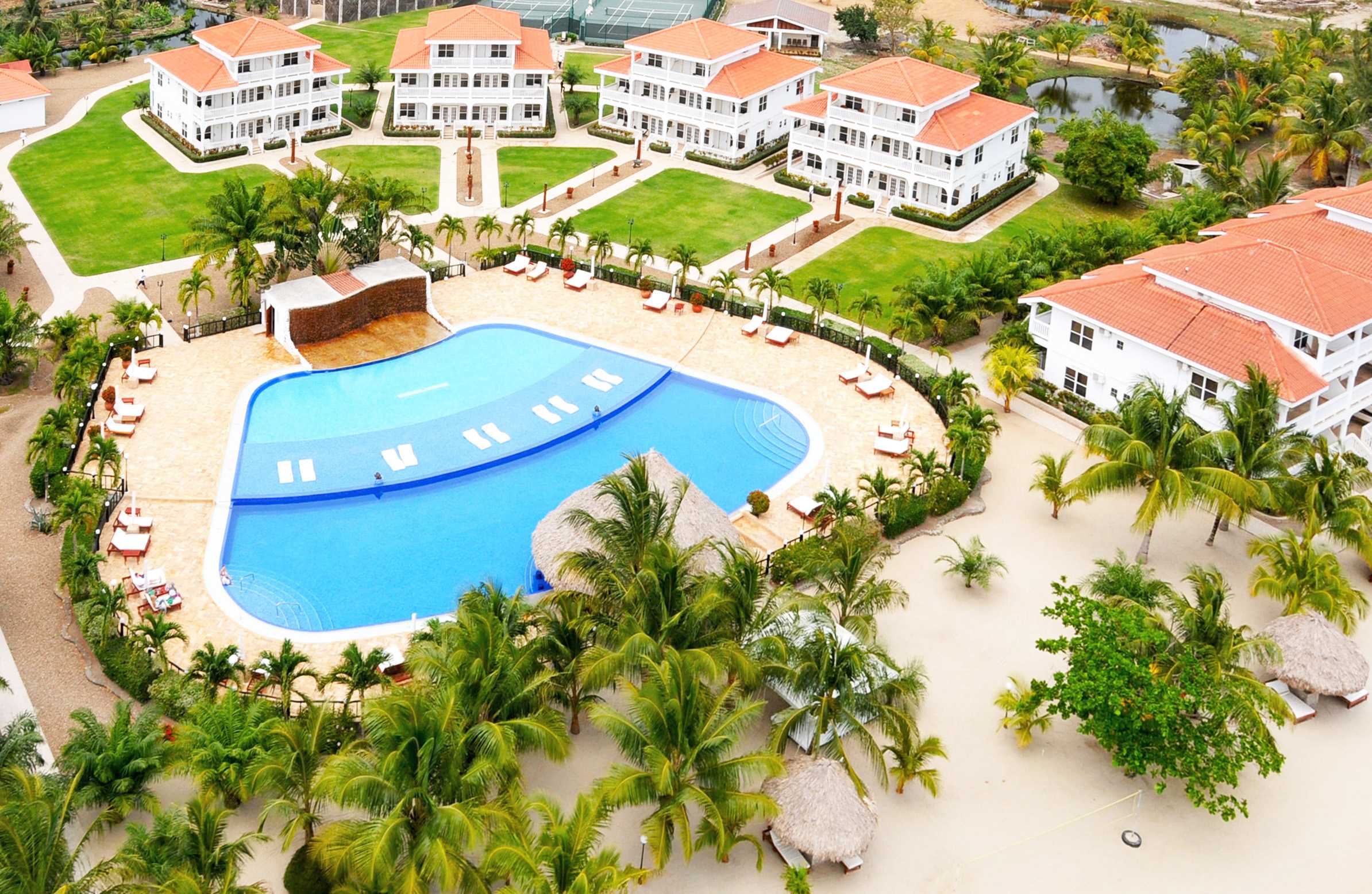 Pool and Rooms Aerial ©ThePlacencia.jpeg