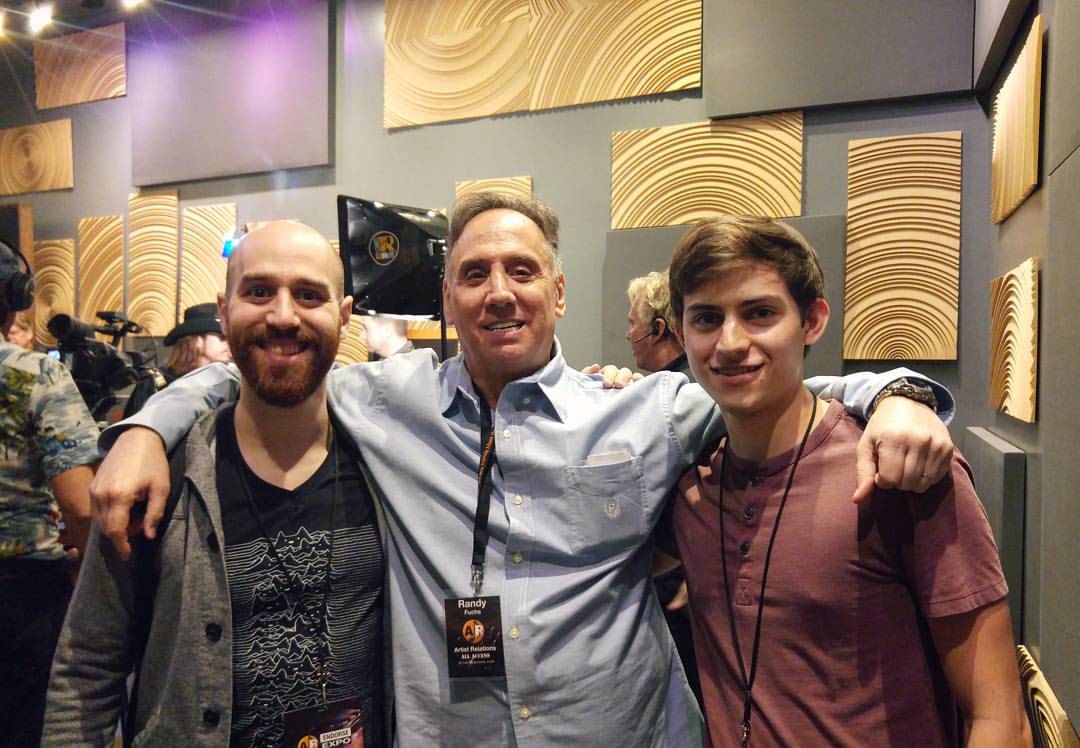 From left to right: GLASYS, Randy Fuchs, Nathan Alef
