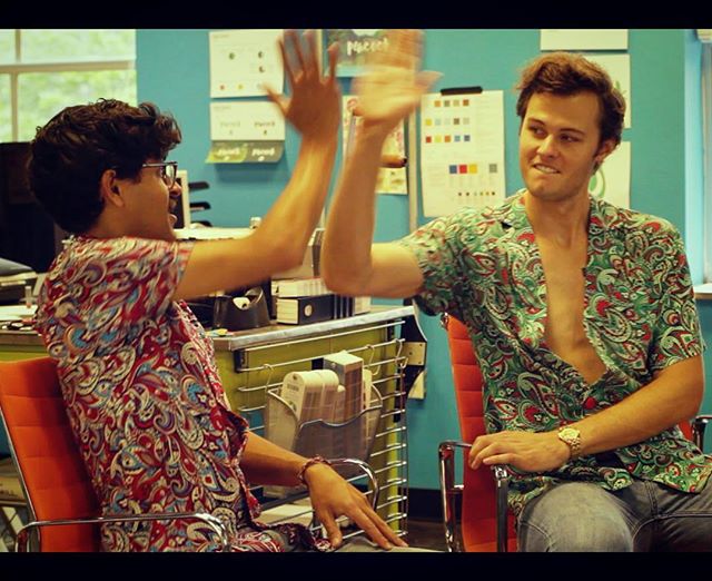 Summer is coming, high-five! Get the ultimate summer shirt on Kickstarter. LINK IN BIO. #showyourfeathers #peacock #summer #sun #fun #fashion #mensfashion #apparel #shirt #party #pool #poolparty