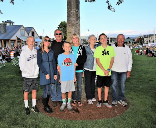 The Glenovich Family in 2017.