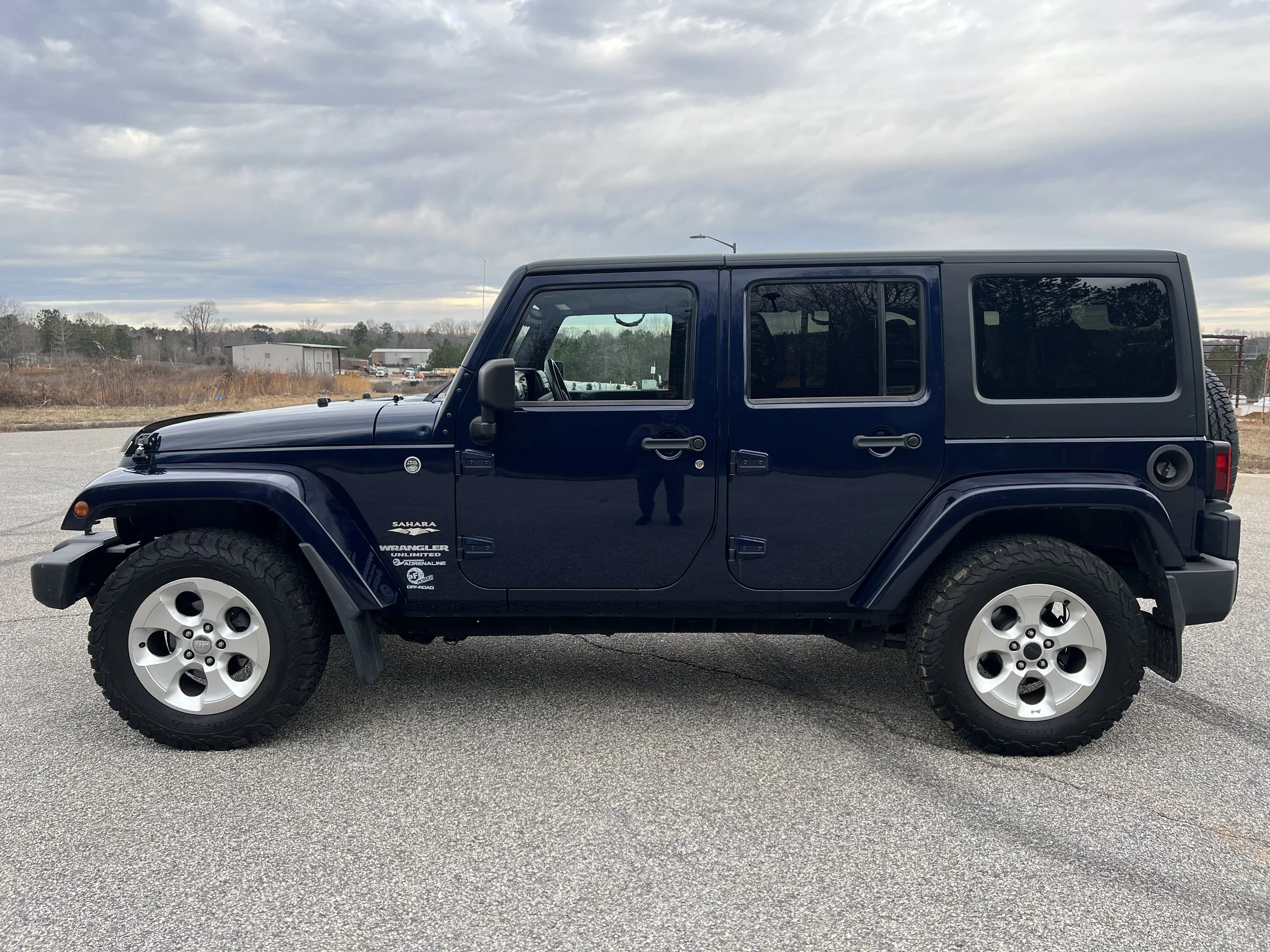 2013 Jeep Wrangler Unlimited Sahara Blue — South Atlanta Auto Sales