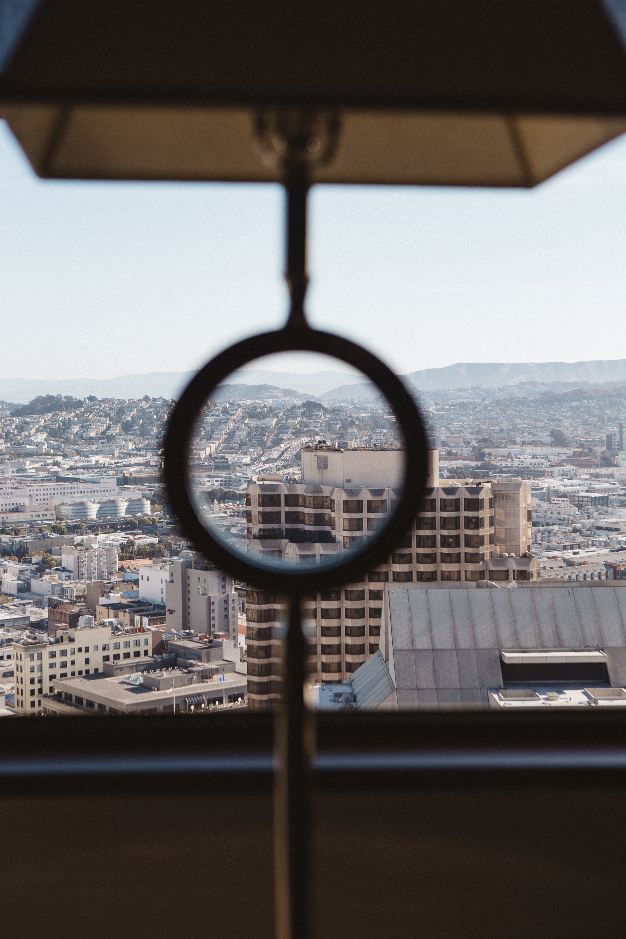 The View from our Hotel at The Westin St Francis.