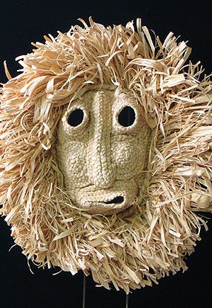 Corn Husk Mask, Iroquois people, Northeastern United States.jpg