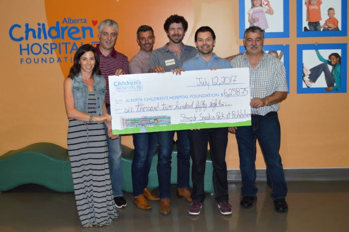 Following a successful fundraising event for the Alberta Children's Hospital