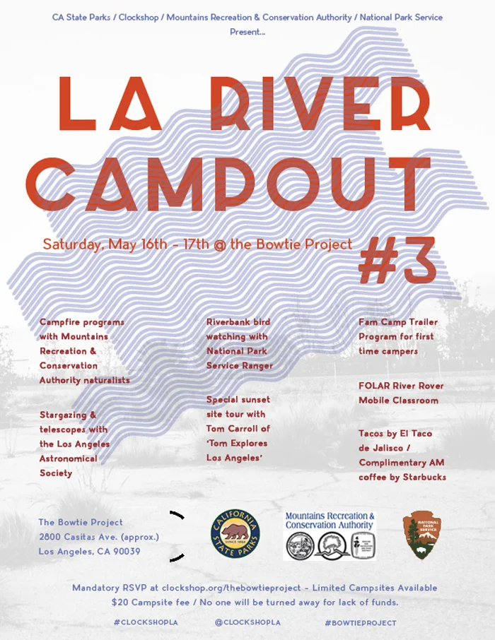 Camp out on the LA River