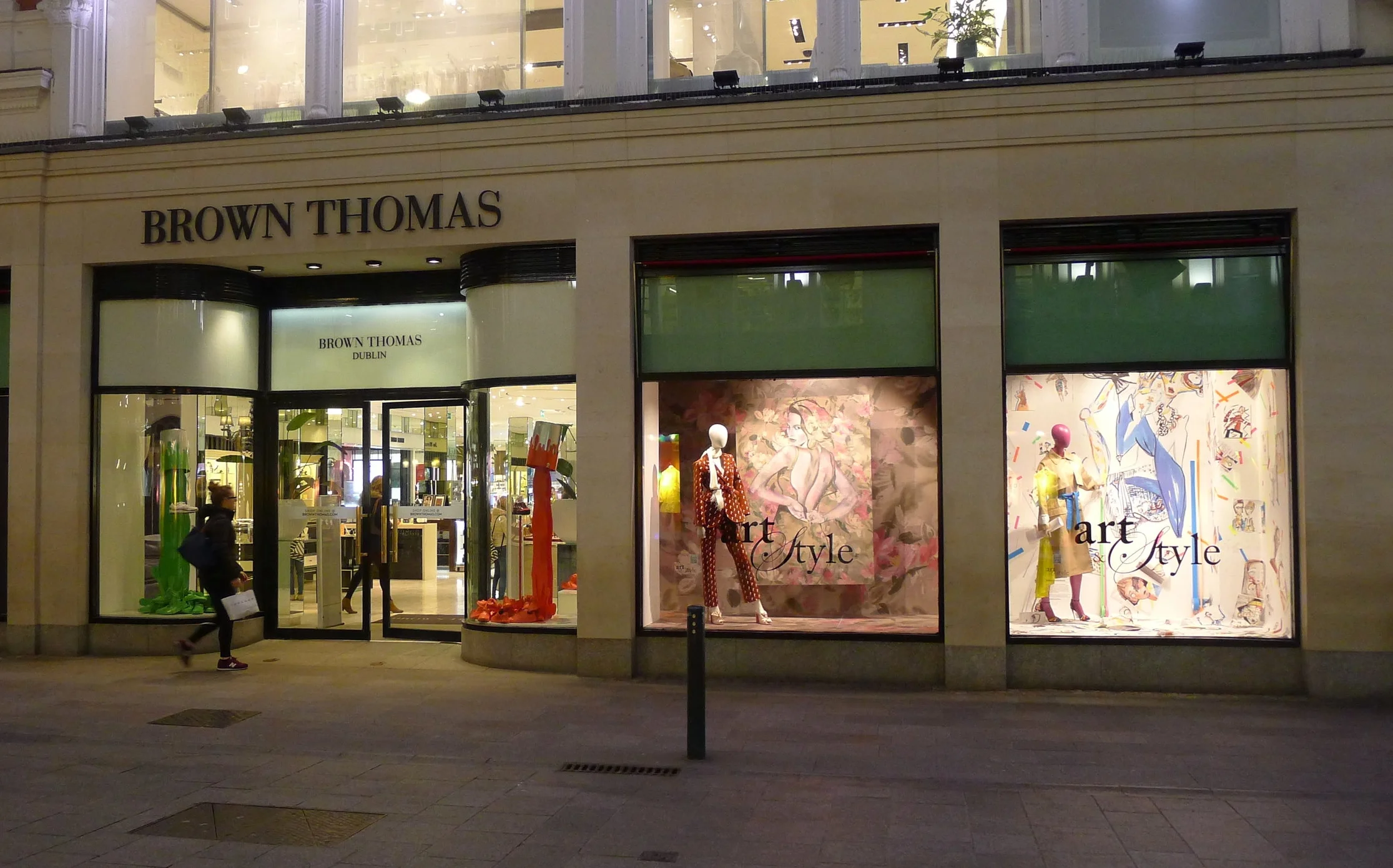 Brown Thomas Grafton Street Window March- April 2018