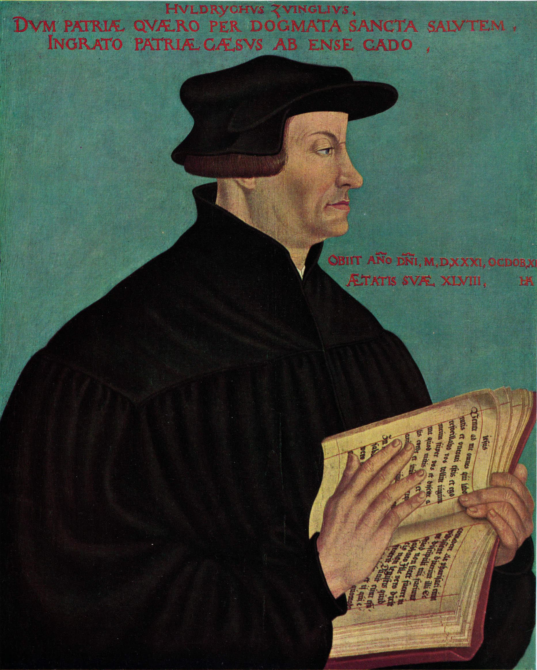 Huldrych Zwingli by Asper