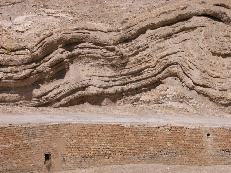 The old road from Jerusalem to Jericho
