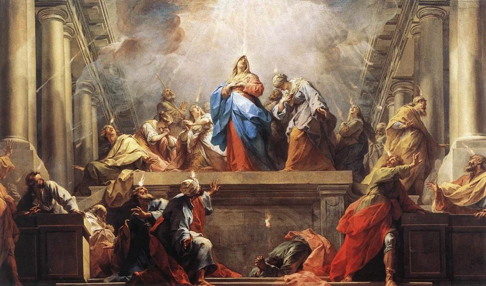 The Day of Pentecost by Jean Il Restout