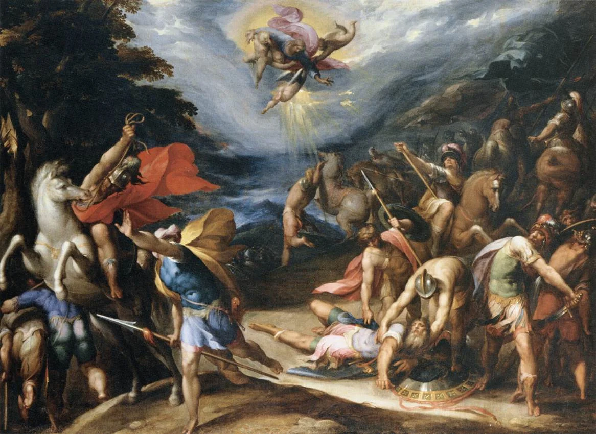 The Conversion of St Paul on the Road to Damascus by Hans Speckaert