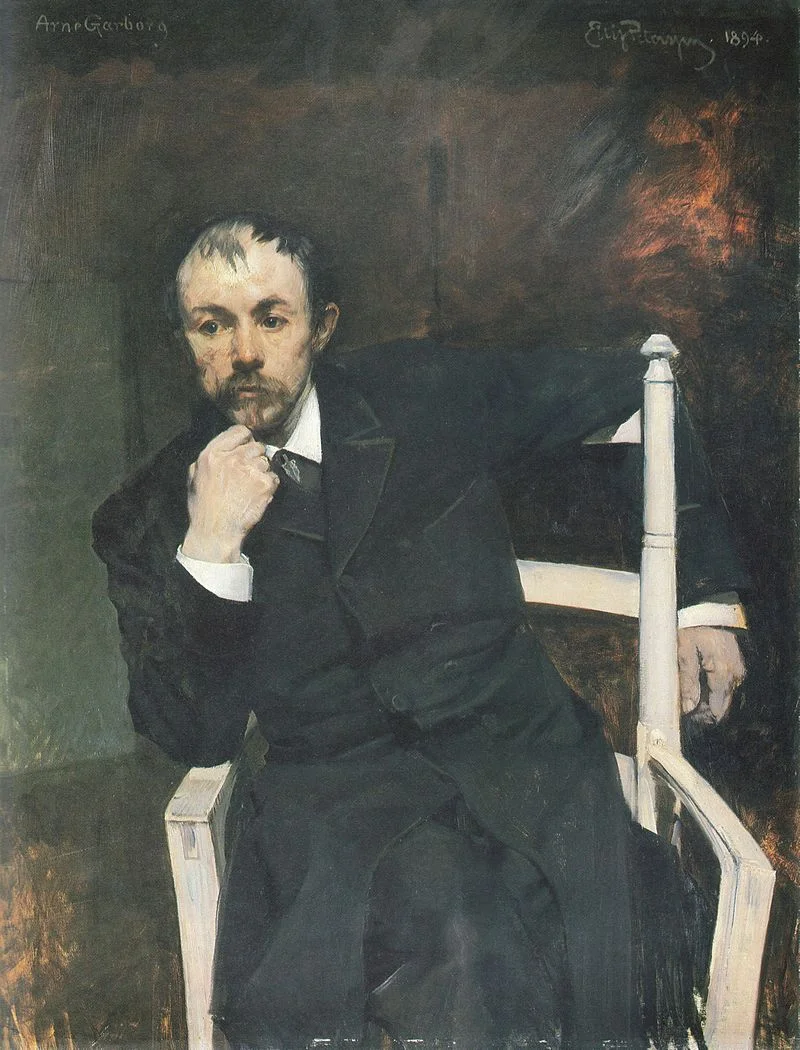 Arne Garborg by Eilif Peterssen