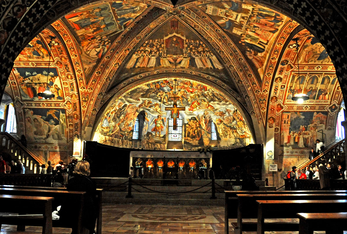 The lower basilica