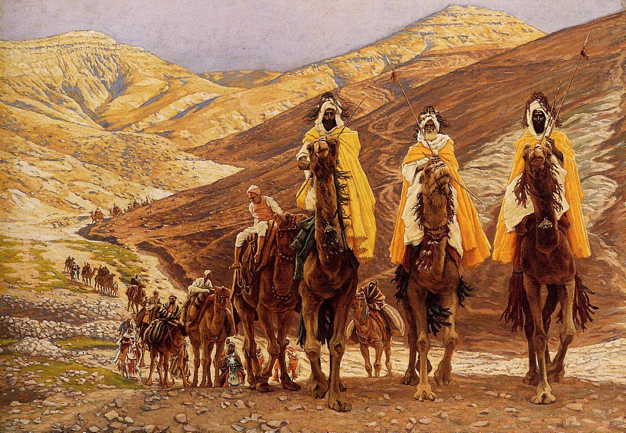 The Journey of the Magi by James Tissot.