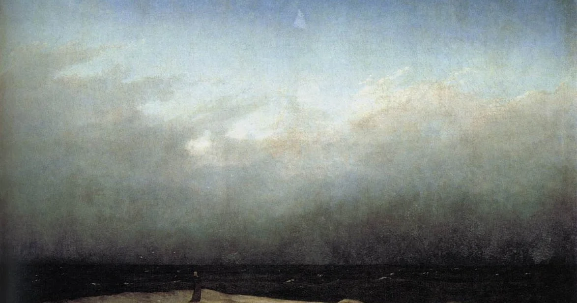 ‘Monk by the Sea’ by Caspar David Friedrich